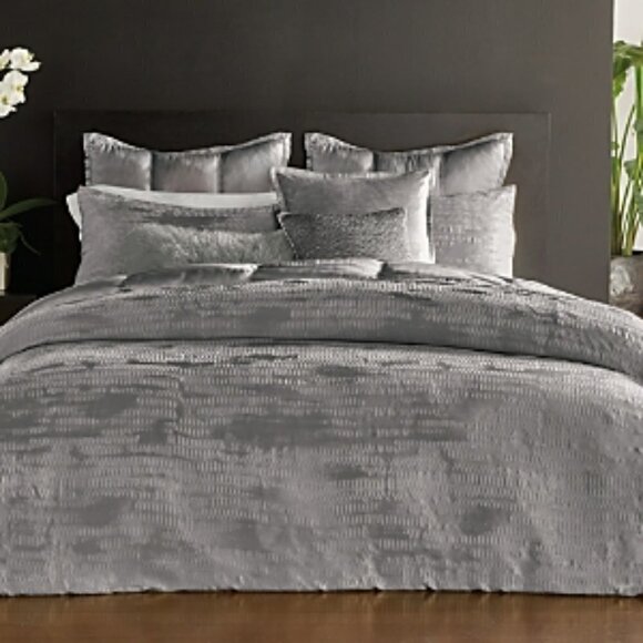 Donna Karen Vapor Full/ Queen Duvet - Picture 1 of 4
